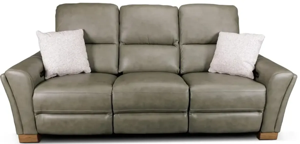 Samantha Leather Power Reclining Sofa