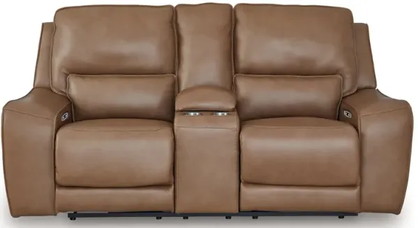 Silverbrooke Power Reclining Loveseat With Console