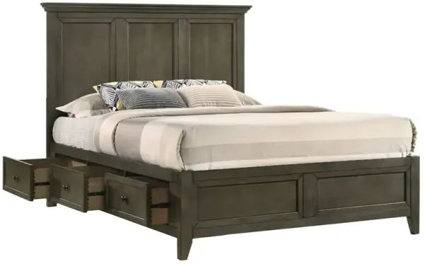 San Simeon Queen Storage Bed