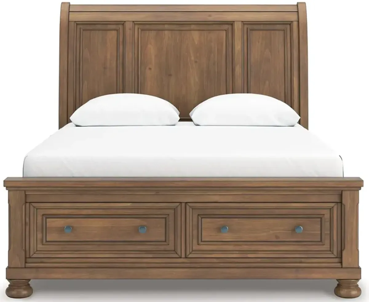 Vandenmore Queen Sleigh Storage Bed