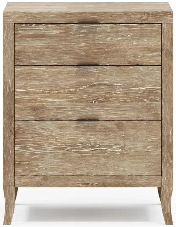 Tribeca 3-Drawer Nightstand By Bernhardt