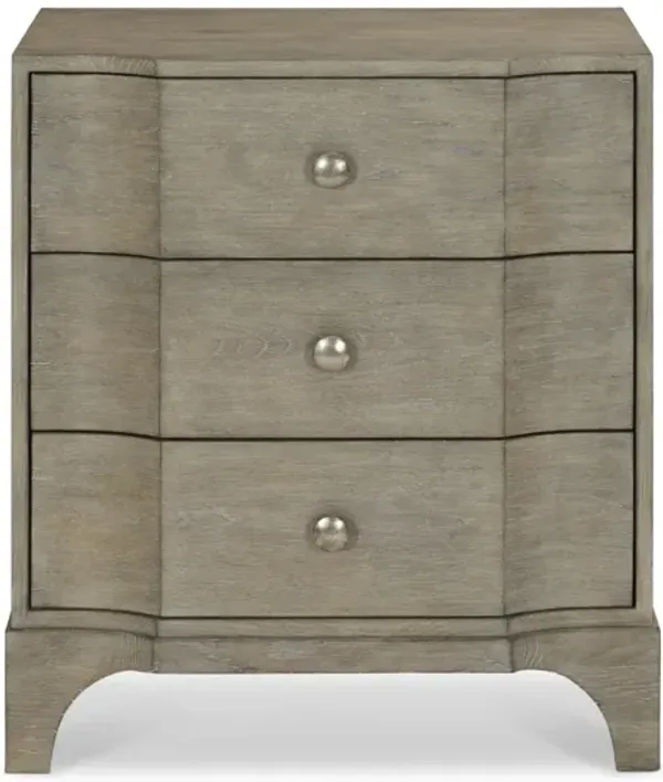 Albion 3-Drawer Nightstand