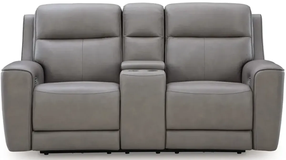 5Z-Relaxation Leather Power Reclining Love