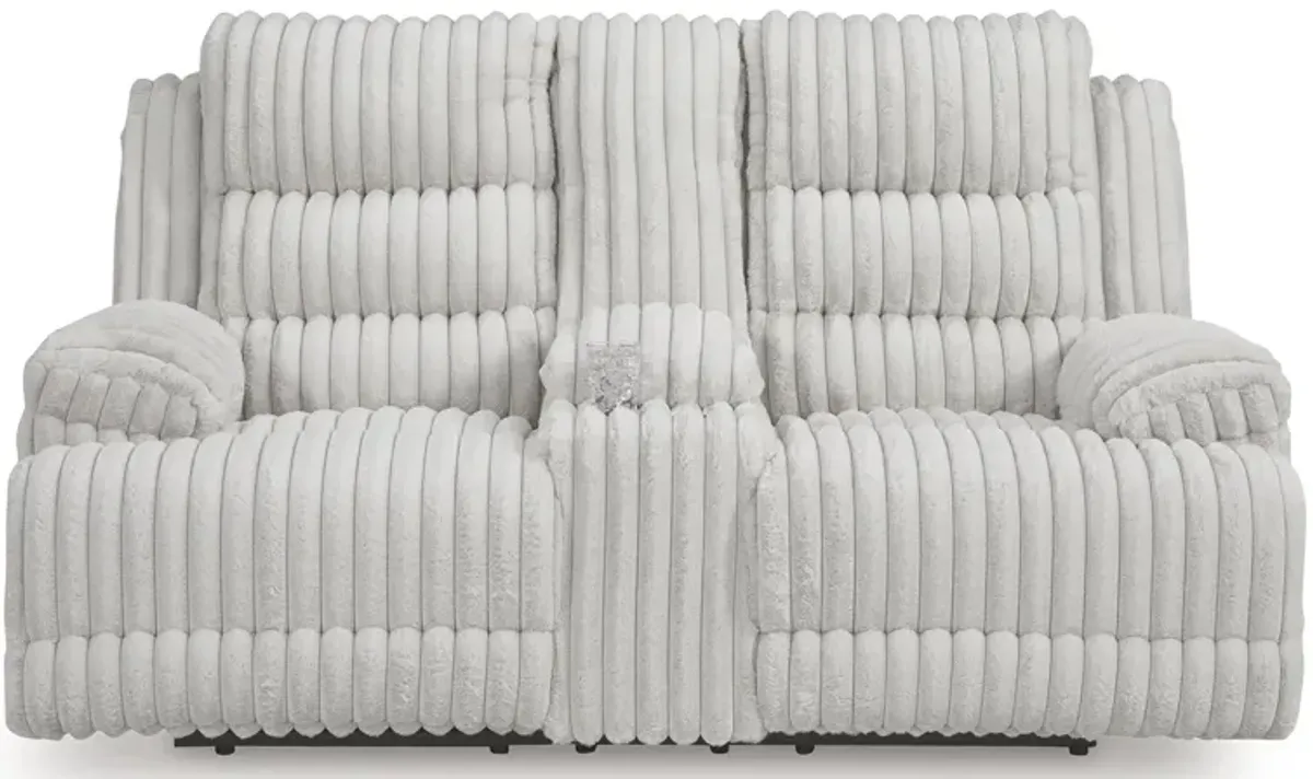 Technique Power Reclining Console Loveseat