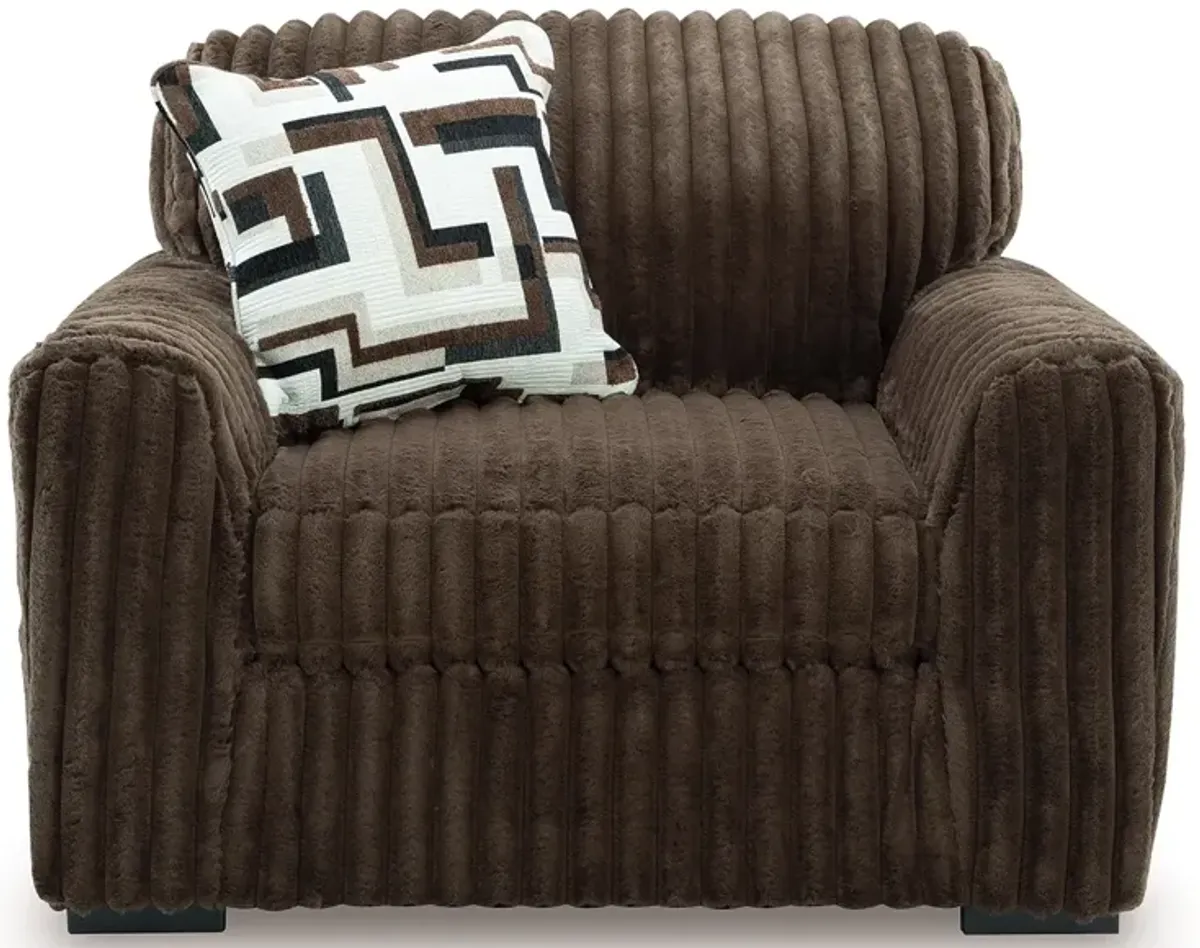 Midnight-Madness Oversized Chair