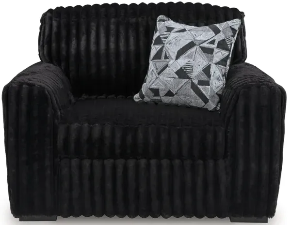 Midnight-Madness Oversized Chair