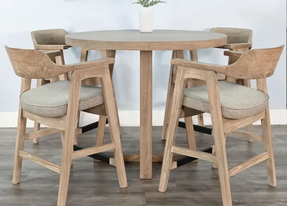 Mia 5-Pc Counter Height Dining Set