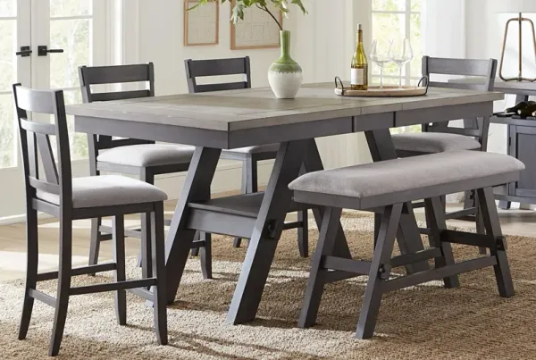 Wasson 6-Piece Counter Dining Set