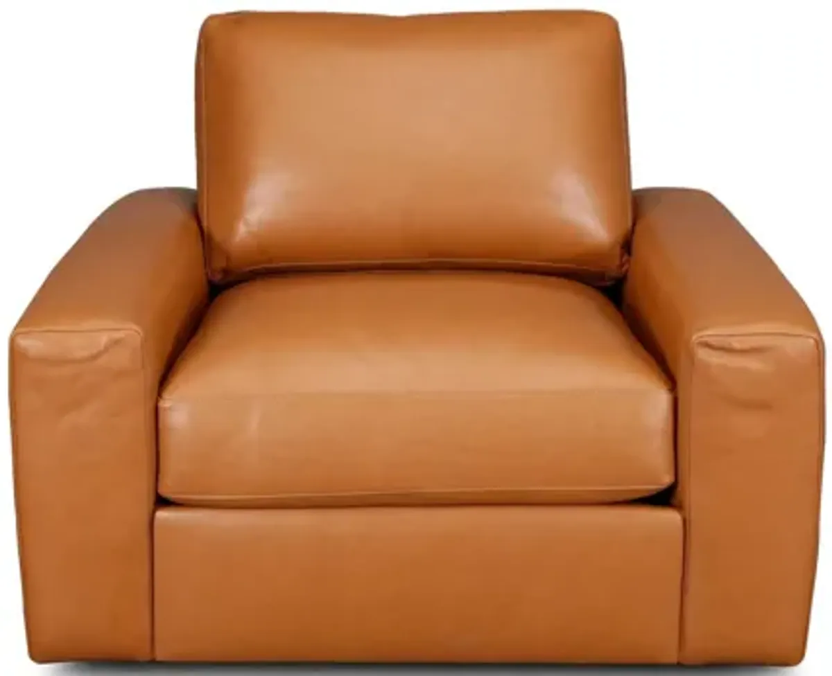 Montara Leather Swivel Chair