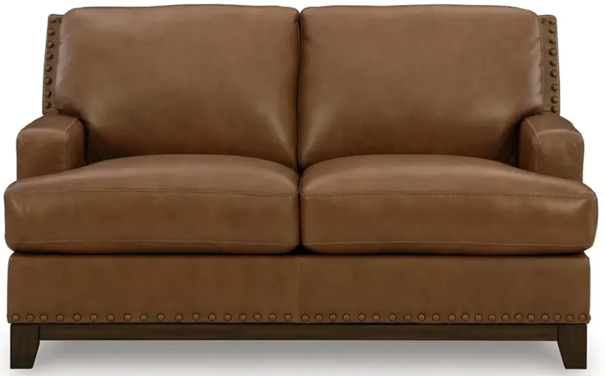 Gambellara Leather Loveseat