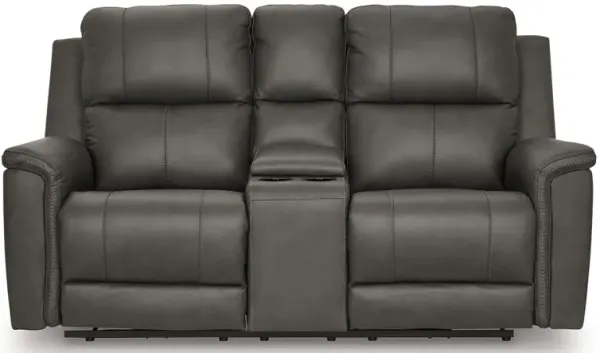 Beryton Power Reclining Loveseat With Console