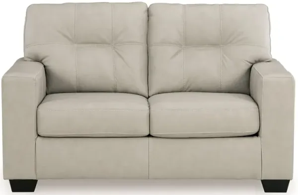 Santorine Leather Loveseat