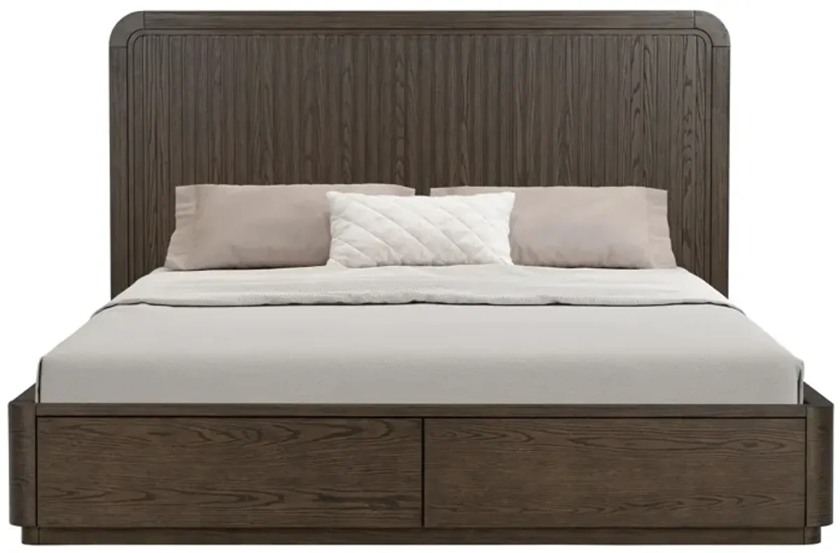Montrose King Storage Panel Bed By Flexsteel