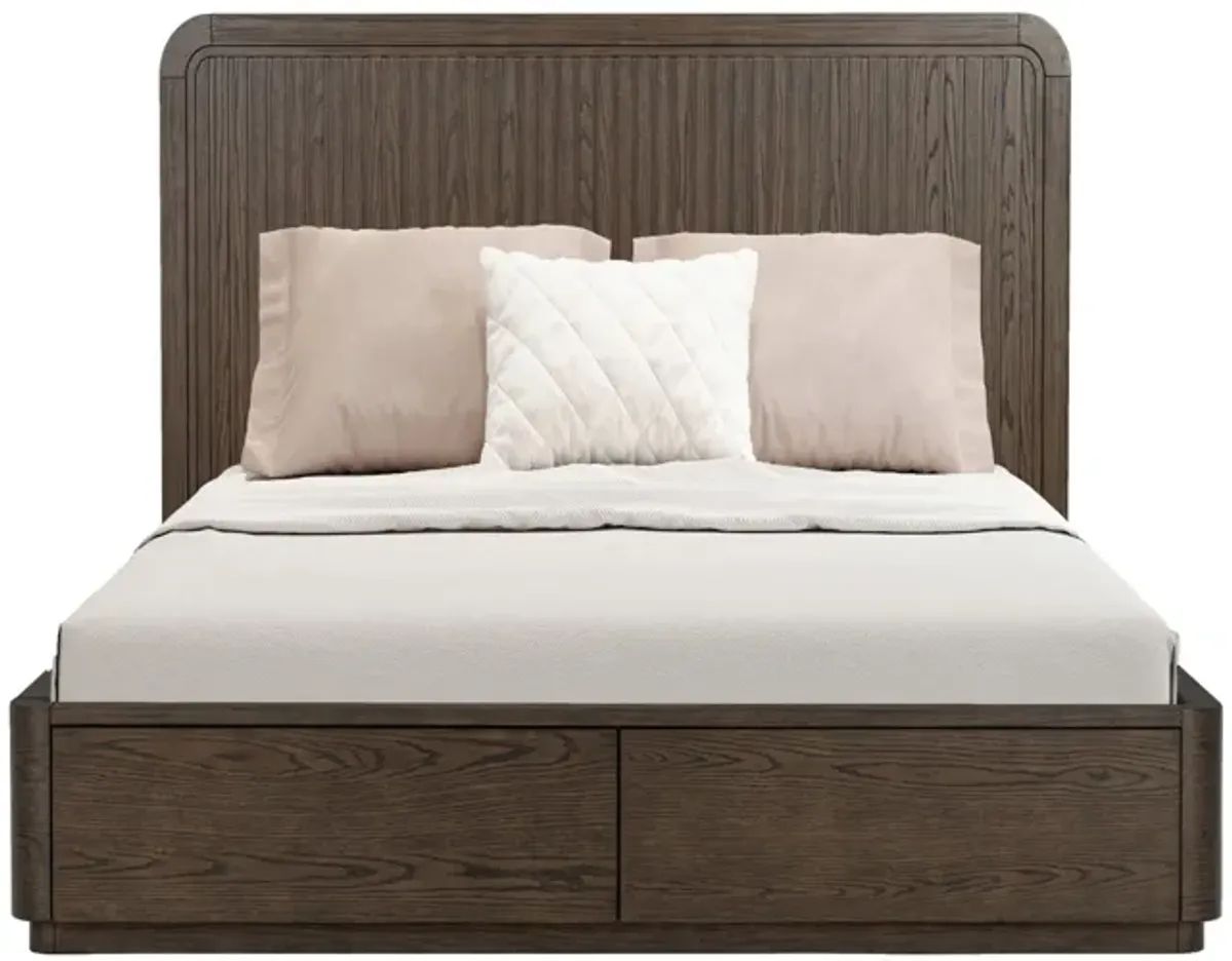 Montrose Queen Storage Panel Bed By Flexsteel