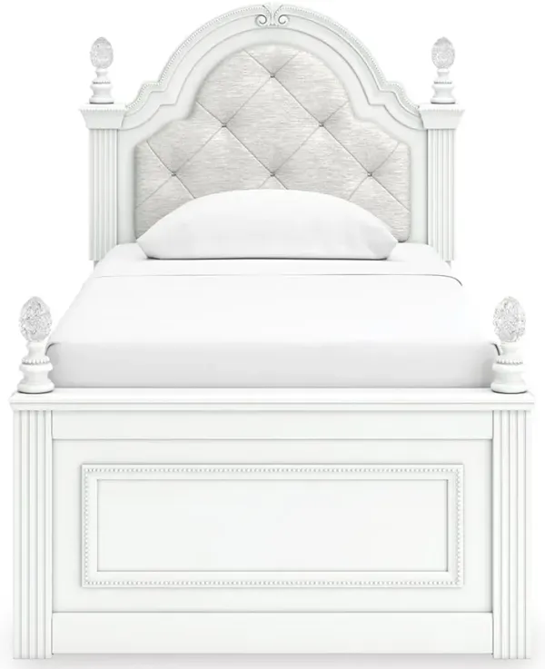 Maylilly Twin Upholstered Panel Bed