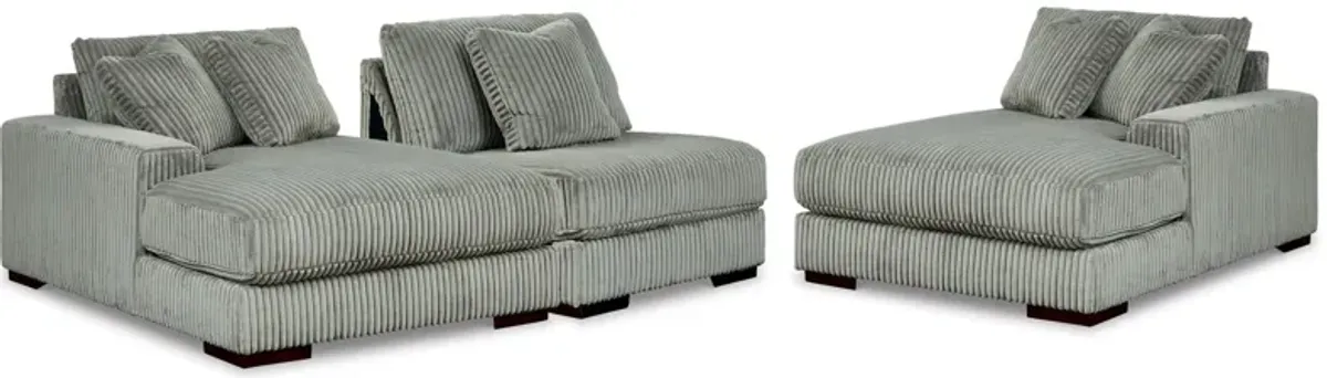 Lindyn 3-Pc Double Chaise Sofa