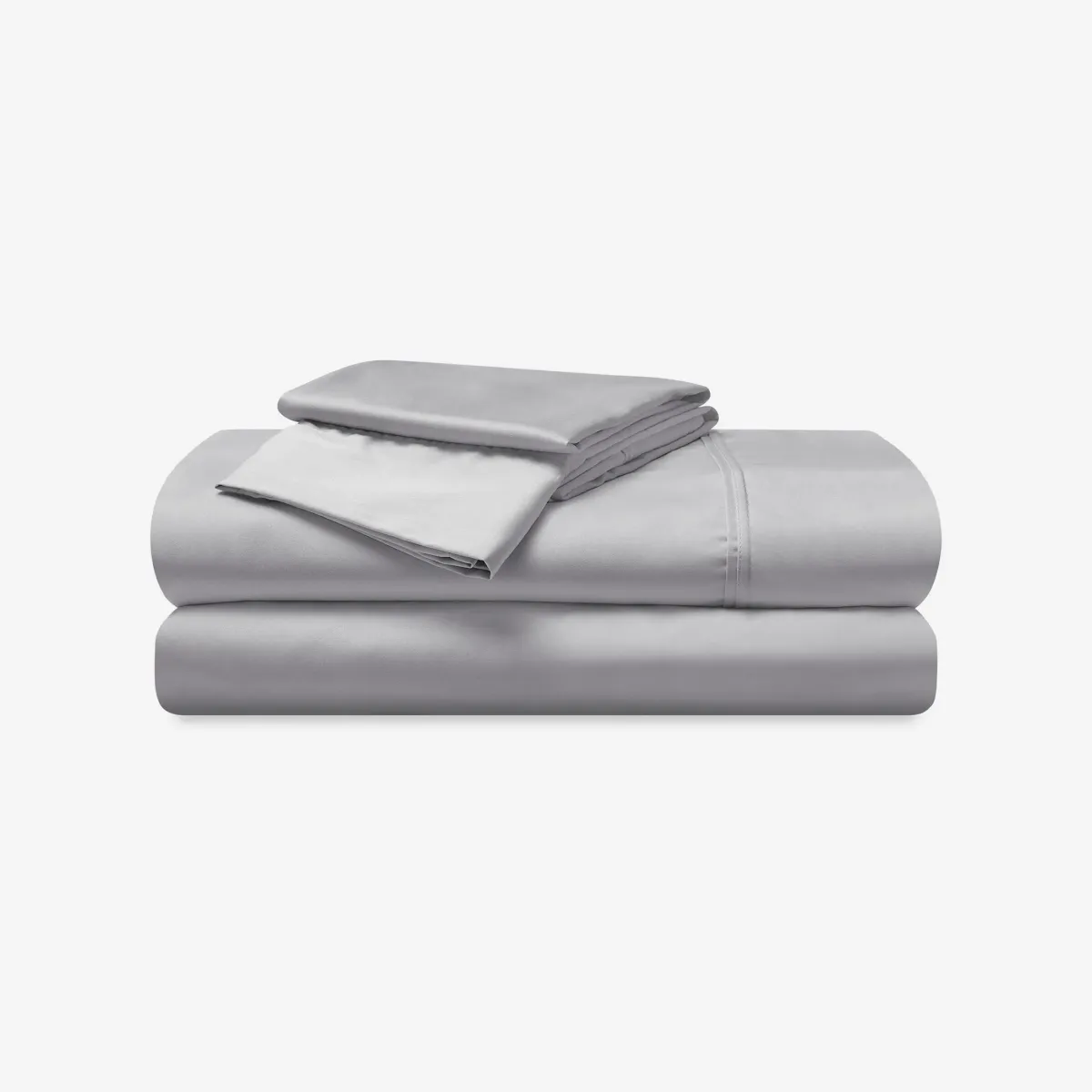 Bedgear Hyper-Cotton Sheet Set, Light Grey, Split King