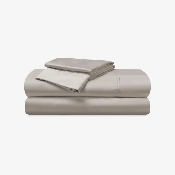 Bedgear Hyper-Cotton Sheet Set, Beige, Twin