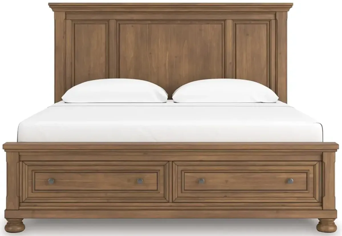 Vandenmore King Panel Storage Bed