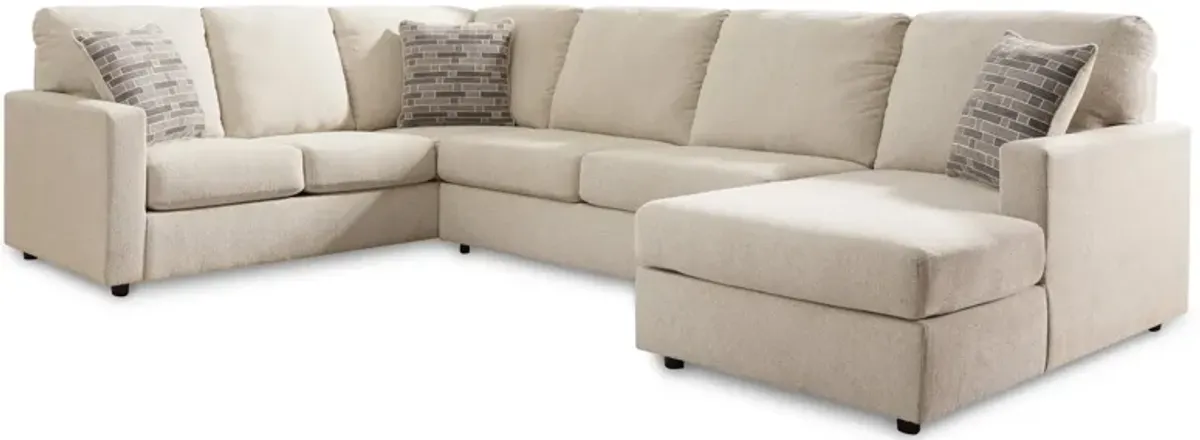 Edenfield 3-Pc Raf Sectional With Chaise
