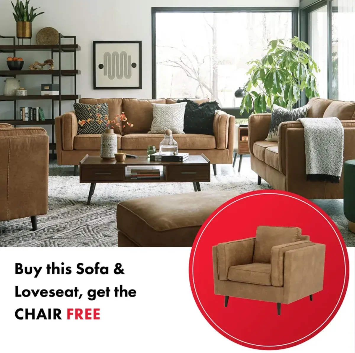 Maimz Sofa And Loveseat With Free Chair