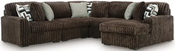 Midnight-Madness 5-Pc Sectional With Chaise