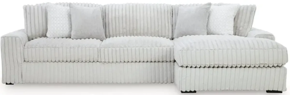 Stupendous 2-Pc Raf Sectional With Chaise