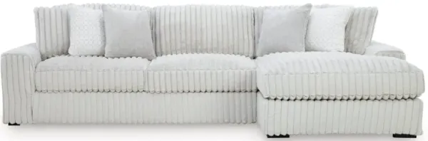 Stupendous 2-Pc Raf Sectional With Chaise