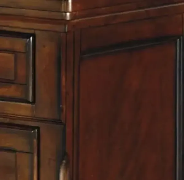 Porter King Sleigh Bed With Free Nightstand!