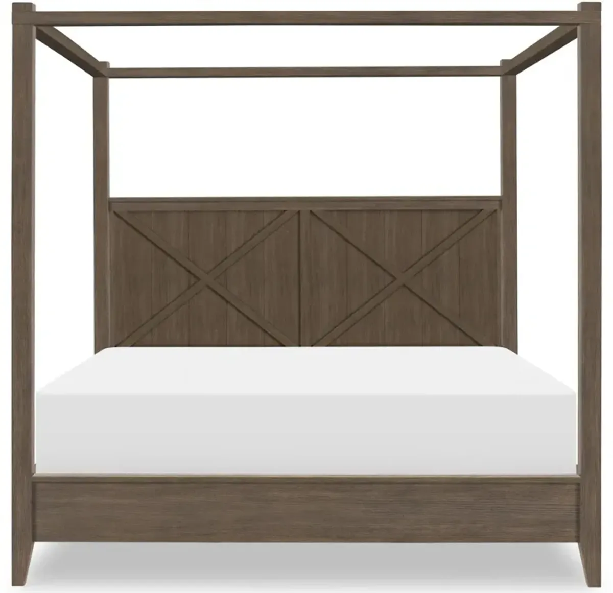 Xxx's&ooo's Queen Canopy Bed