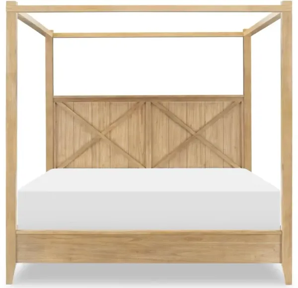 Xxx's&ooo's King Canopy Bed
