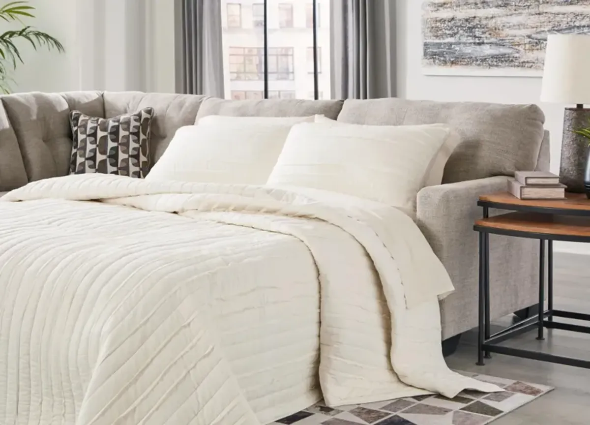 Mahoney 2-Pc Sleeper Sectional With Laf Chaise