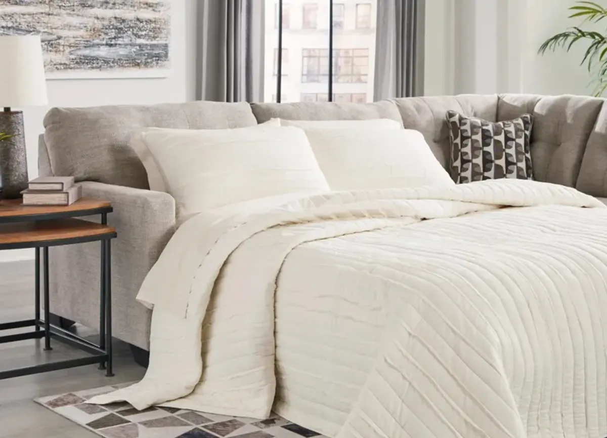 Mahoney 2-Pc Sleeper Sectional With Raf Chaise