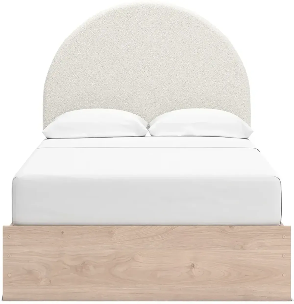 Shapella Full Upholstered Panel Bed