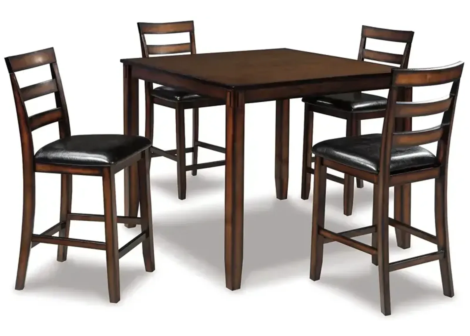 Coviar Counter Height Dining Table and Bar Stools (Set of 5)