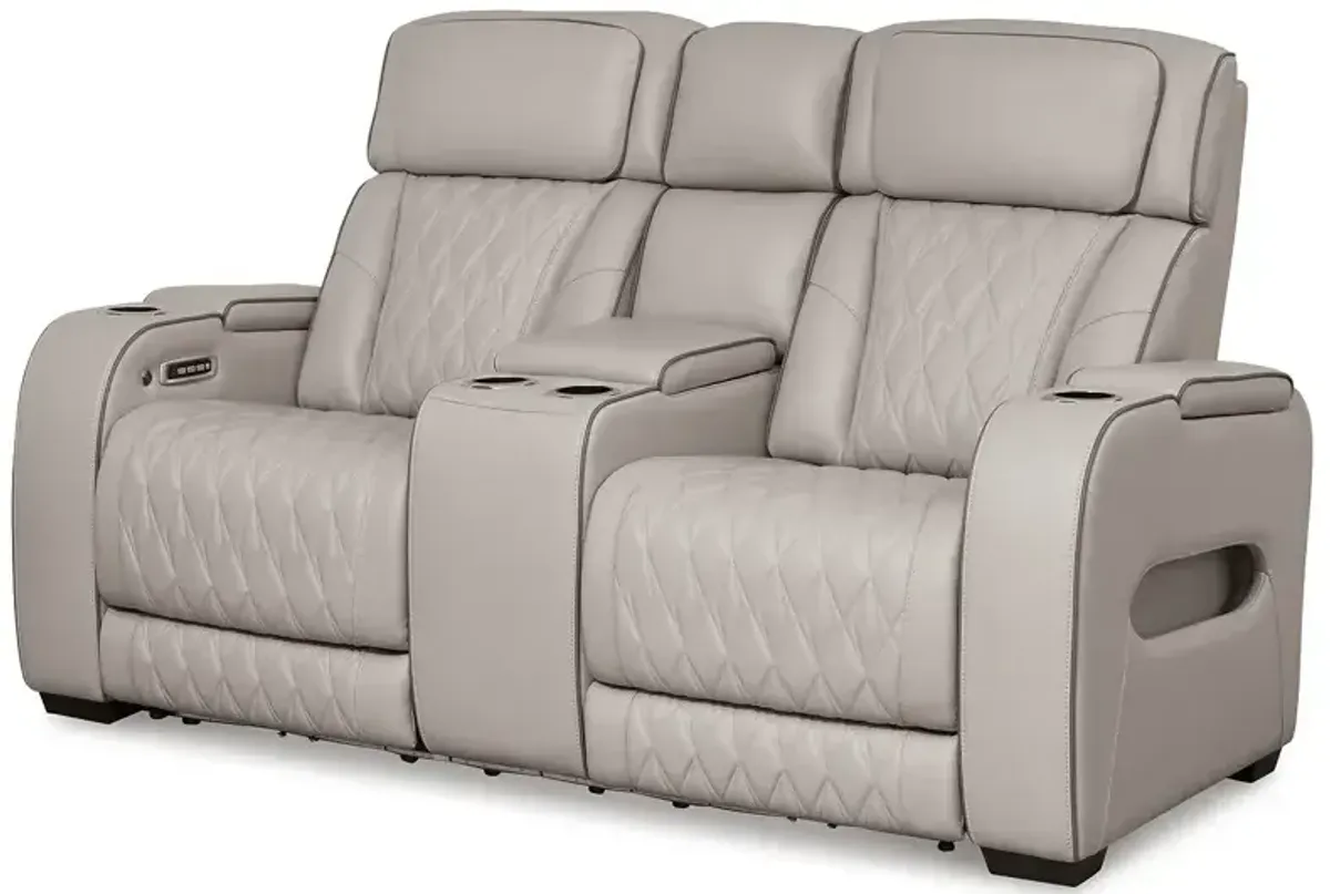 Boyington Power Reclining Loveseat with Console