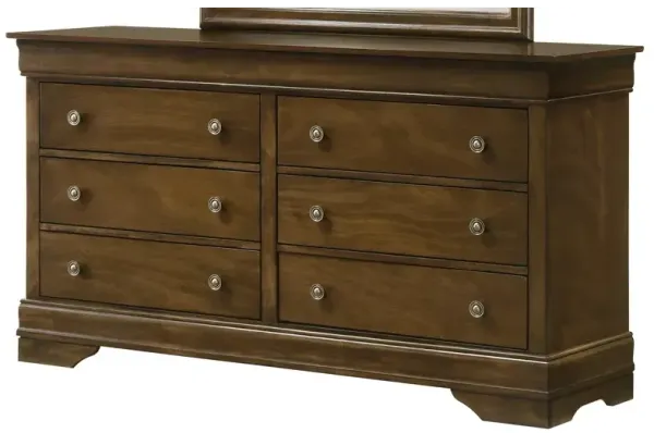 Porterlito 6 Drawer Dresser - Toffee