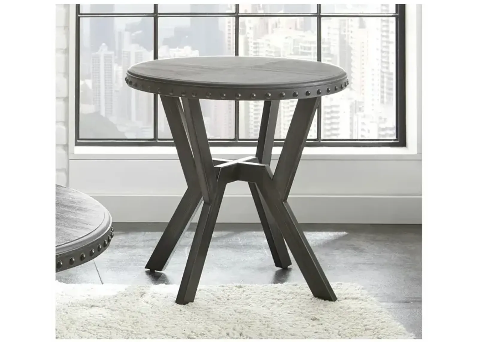 Alamo Round End Table