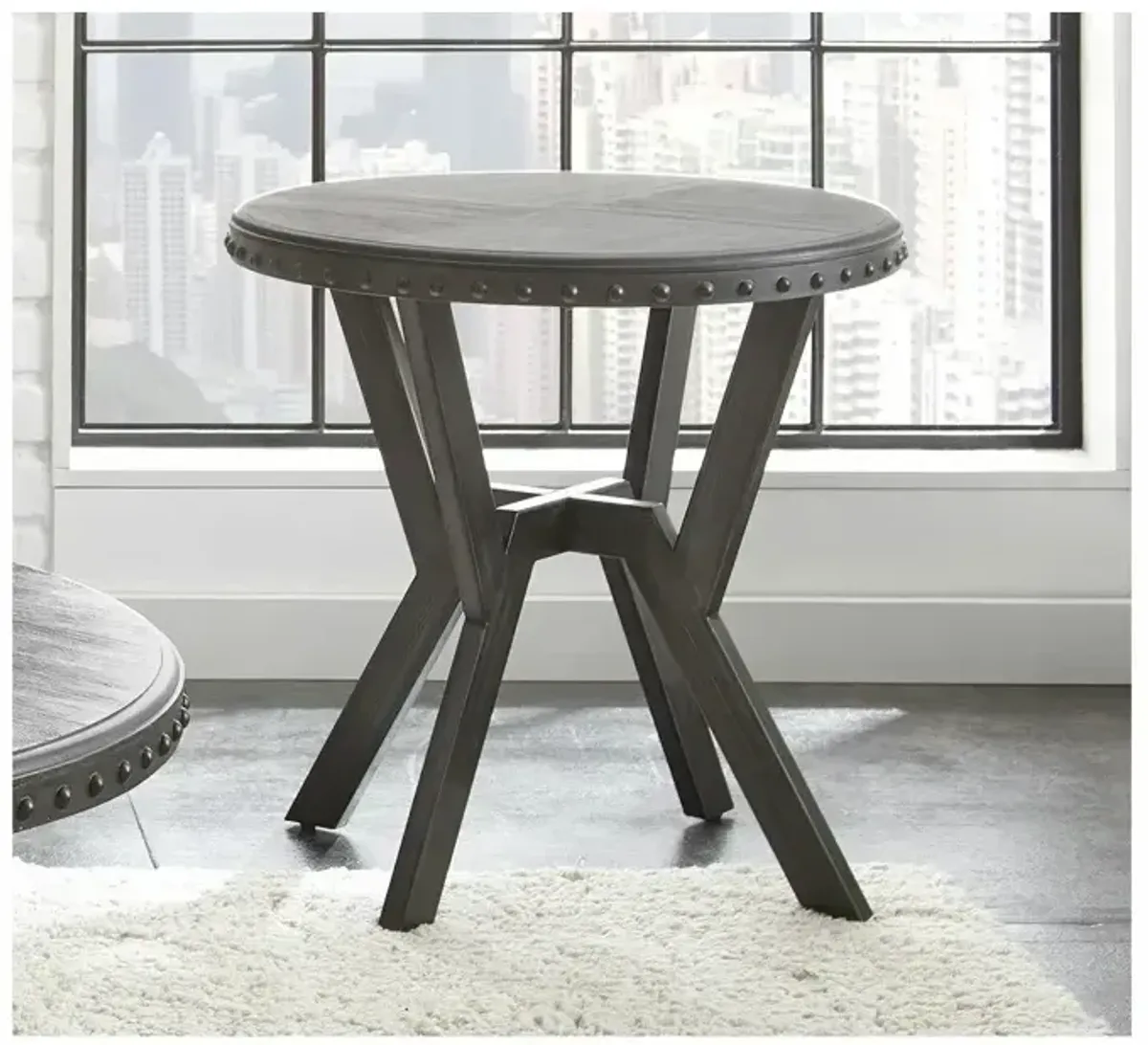 Alamo Round End Table