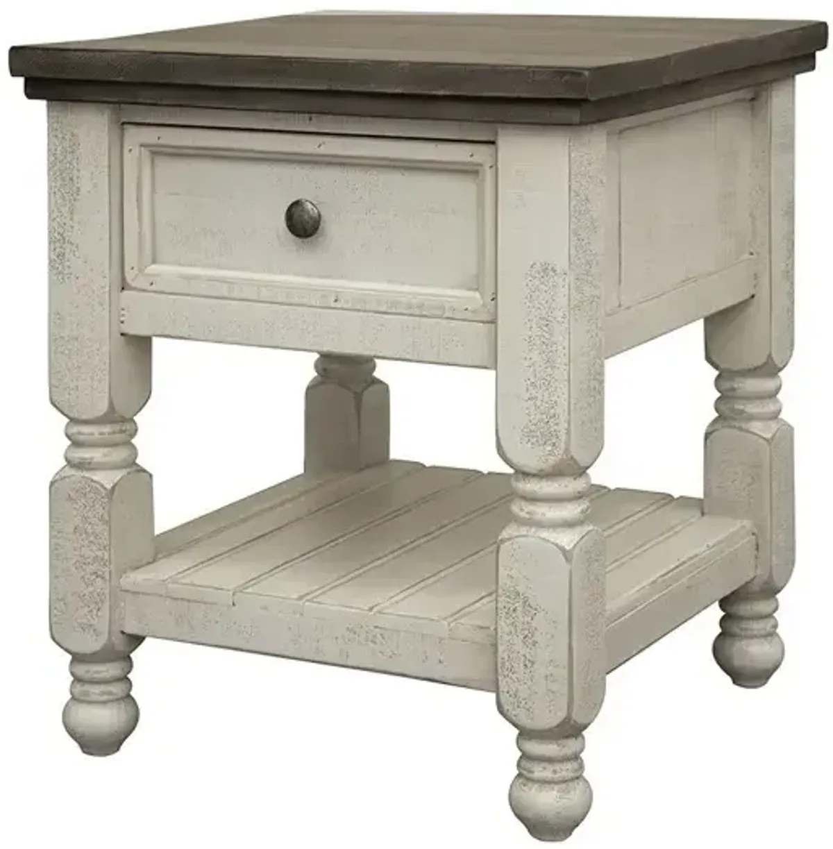 Stone End Table