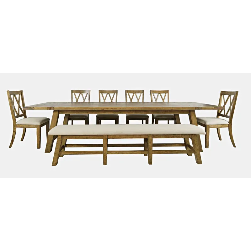 Telluride 85" Dining Bench - Gold