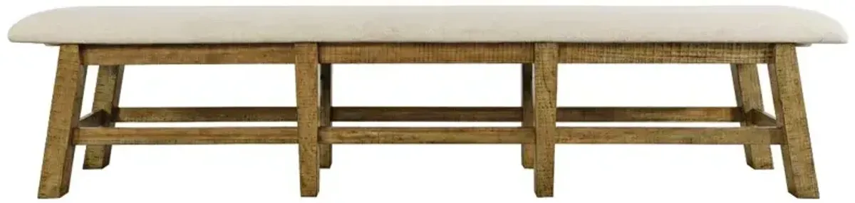 Telluride 85" Dining Bench - Gold