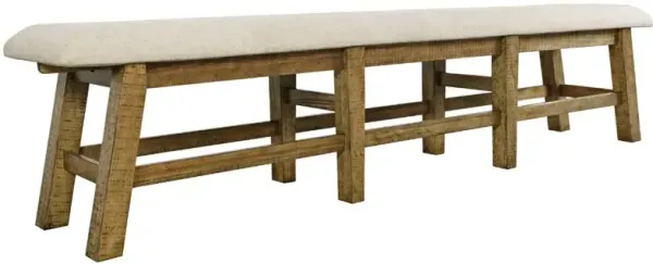 Telluride 85" Dining Bench - Gold