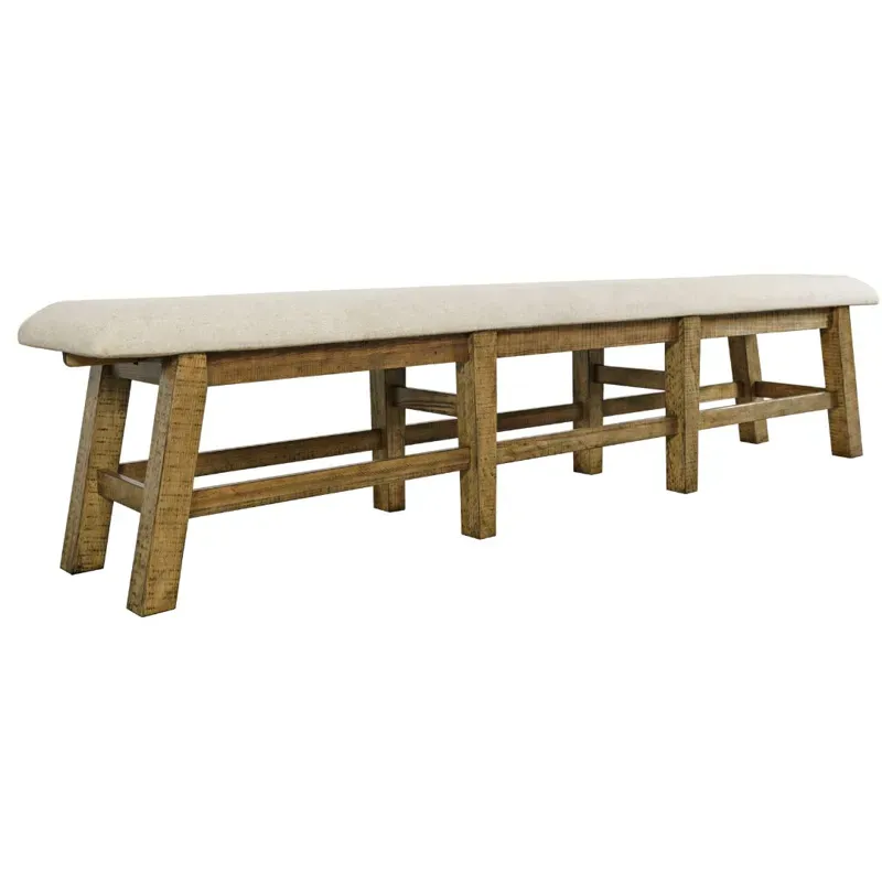 Telluride 85" Dining Bench - Gold