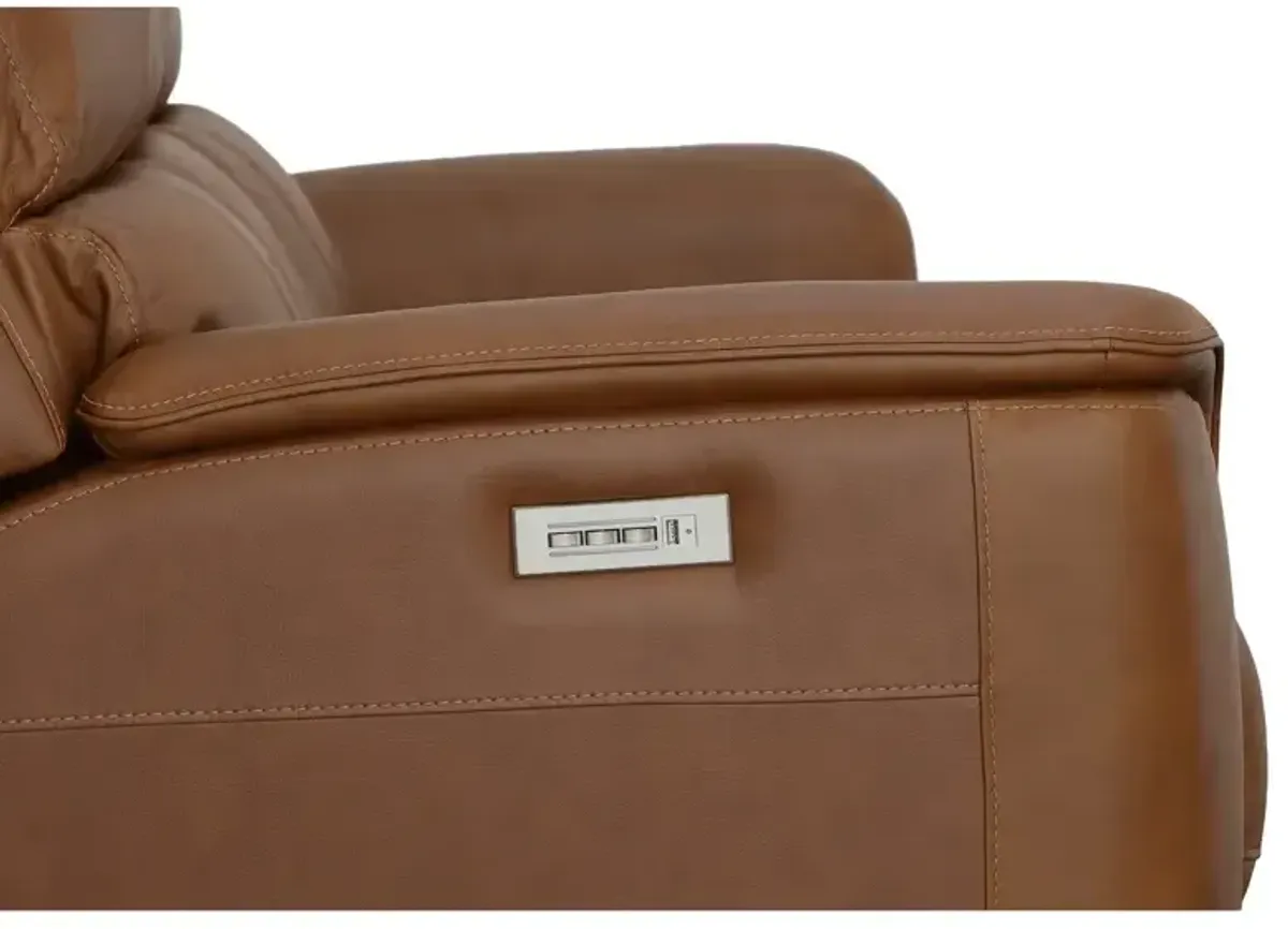 Henry Power Reclining Sofa with Power Headrests and Power Lumbar