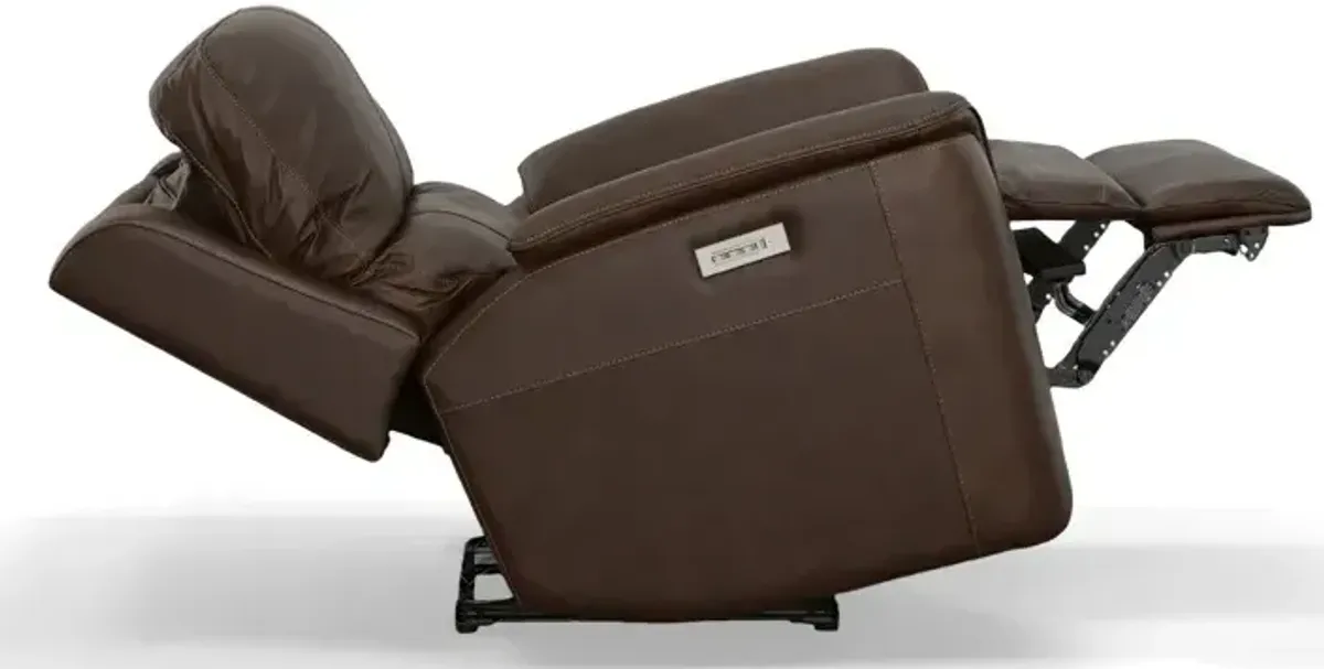 Henry Power Recliner w/Power Headrest & Lumbar