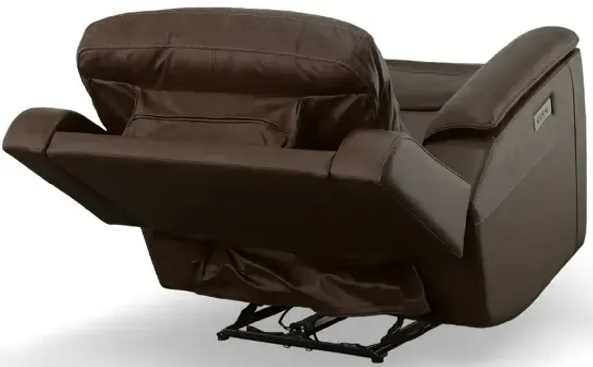 Henry Power Recliner w/Power Headrest & Lumbar