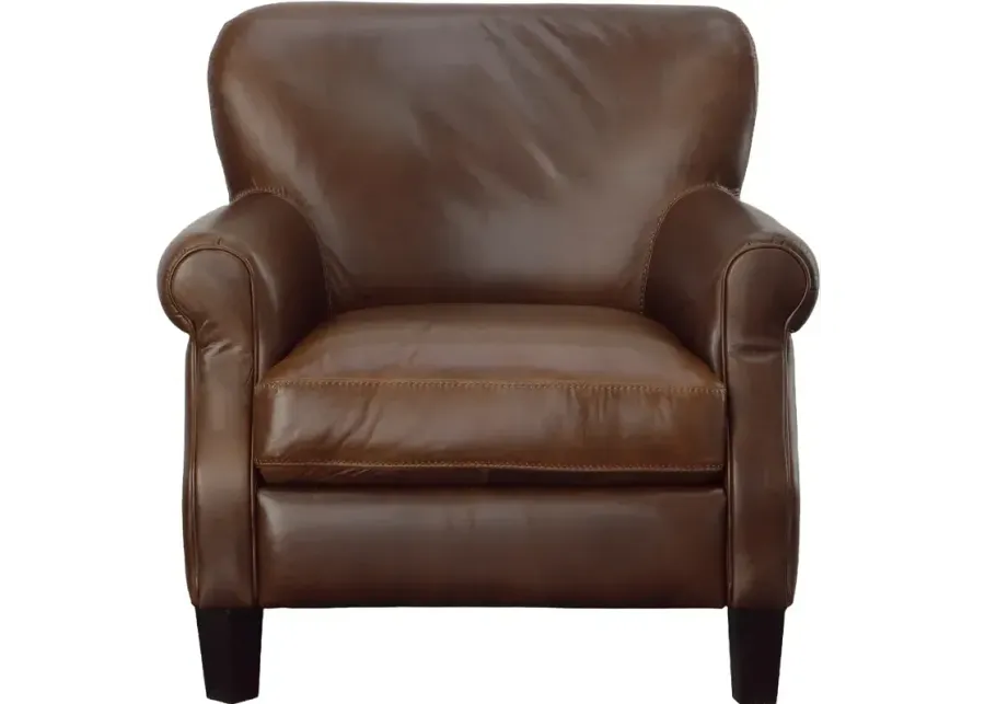 Leather Accent Chair