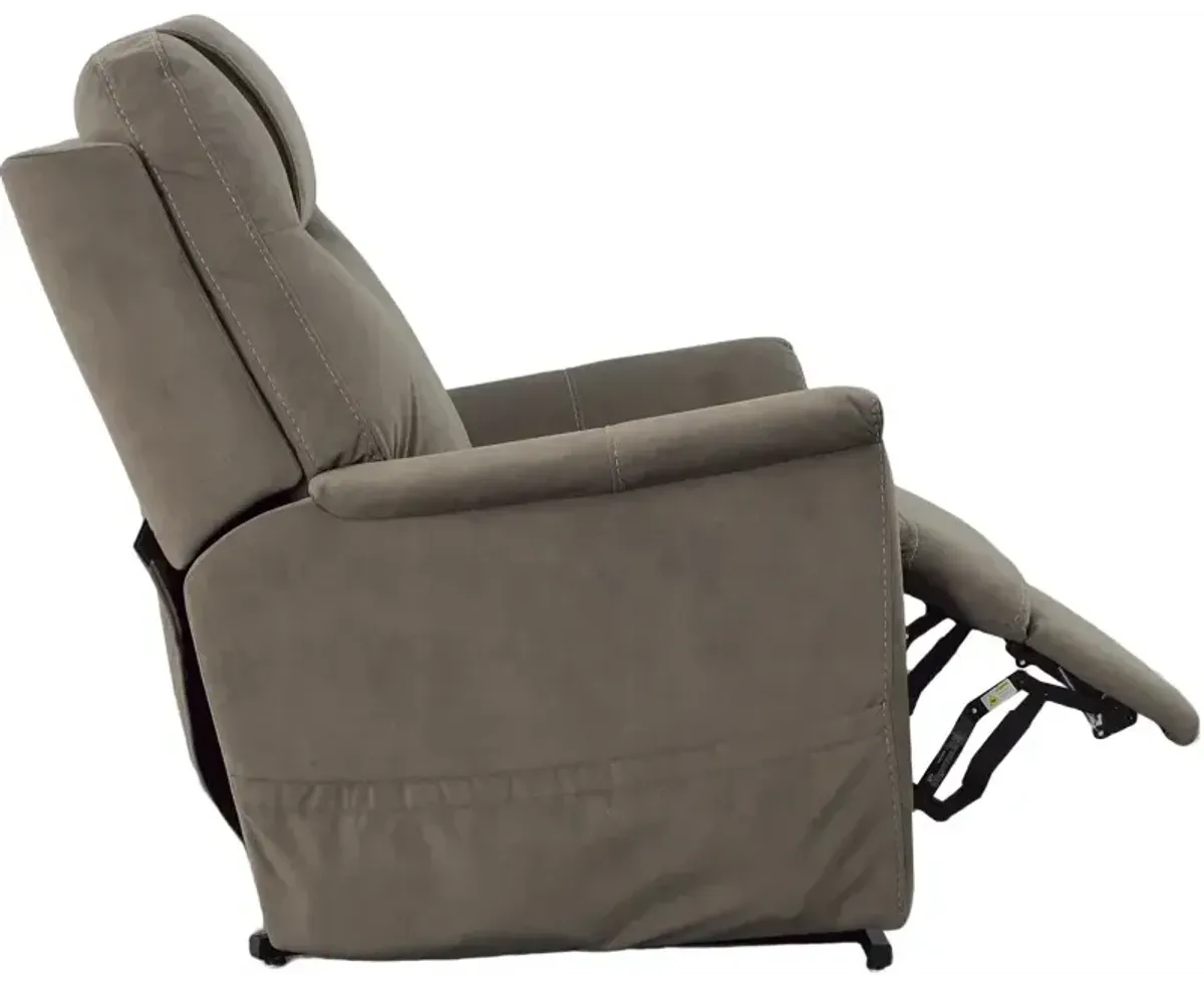 TRU Motion Lift Chair w/Headrest & Lumbar - Arula Elephant