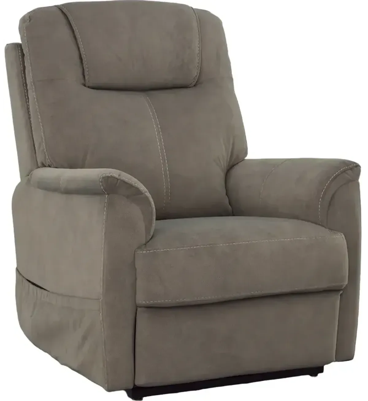 TRU Motion Lift Chair w/Headrest & Lumbar - Arula Elephant